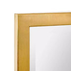 Armoire à pharmacie encastrée or brossé 16" x 26" avec miroir biseauté