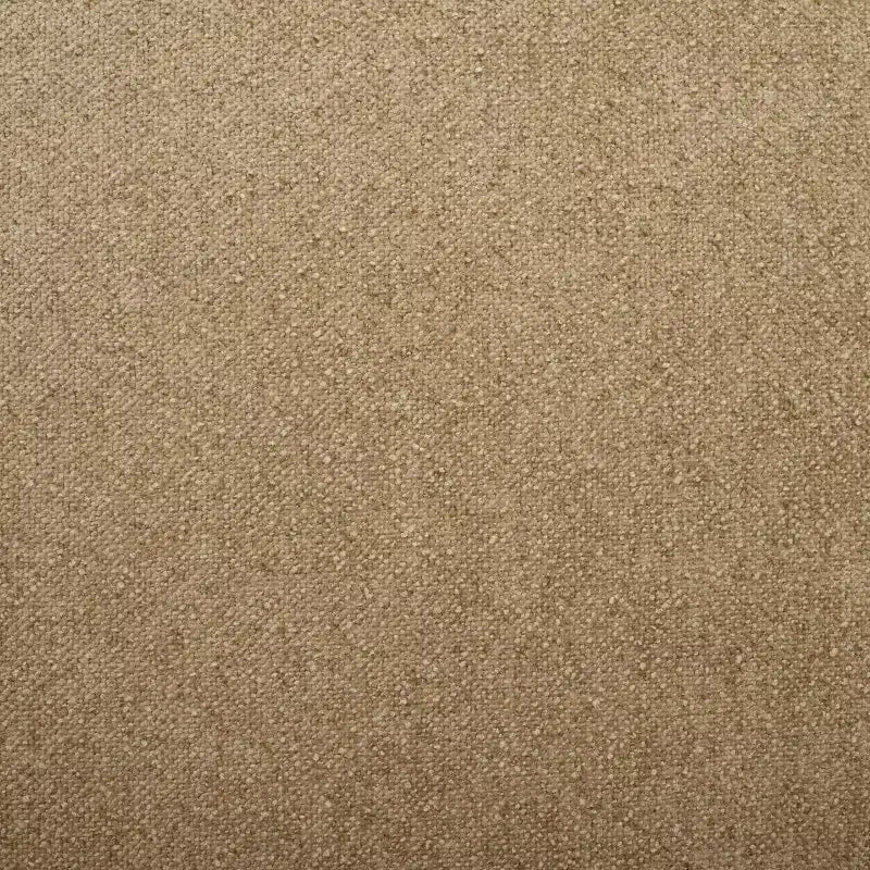 Fauteuil pivotant, structure en bois, revêtement en lin, sans accoudoirs