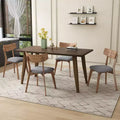Christopher Knight Home Hugh Upholstered Fabric Rubberwood Dining Chair (Set of 4)