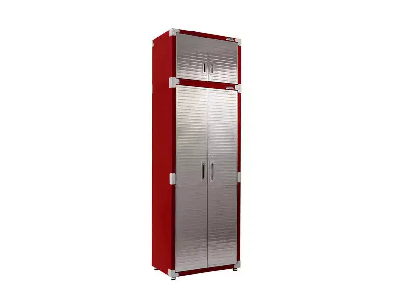 Armoire supérieure empilable en acier, 30" x 18" x 18,5", portes anti-traces de doigts