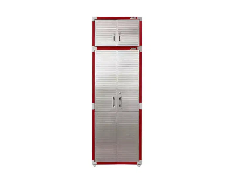 Armoire supérieure empilable en acier, 30" x 18" x 18,5", portes anti-traces de doigts