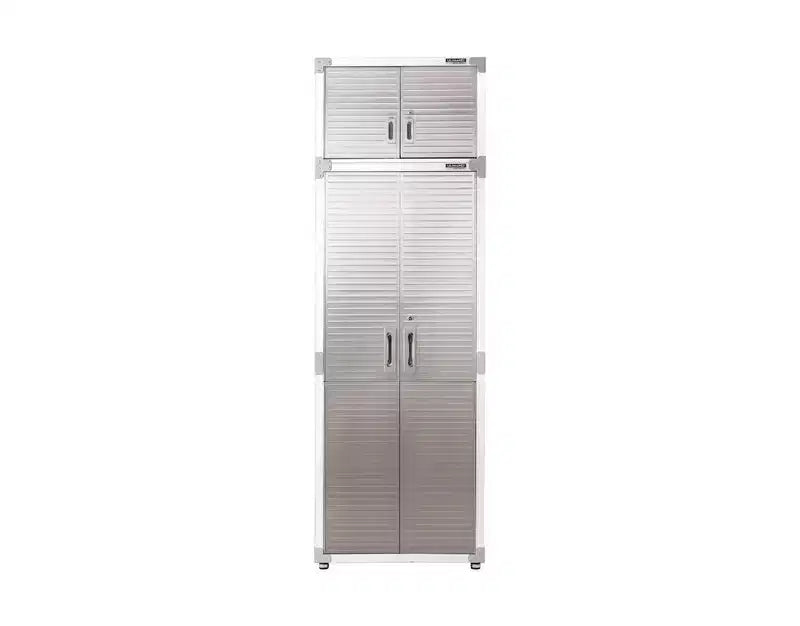 Armoire supérieure empilable en acier, 30" x 18" x 18,5", portes anti-traces de doigts