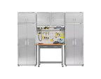 Armoire supérieure empilable en acier, 30" x 18" x 18,5", portes anti-traces de doigts