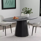 Table à manger ronde en bois massif de 67 pouces de style nordique, grande table ronde moderne et simple pour restaurant à domicile, design de luxe léger.