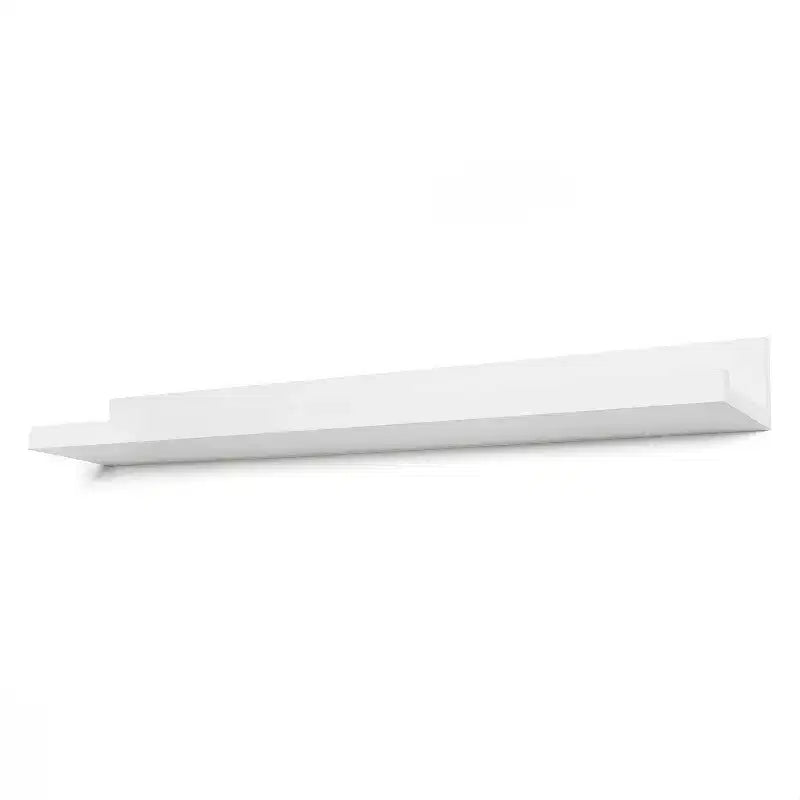 Étagère murale flottante, blanc, bois composite, 61 cm