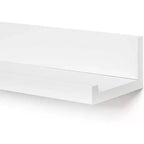 Étagère murale flottante, blanc, bois composite, 61 cm