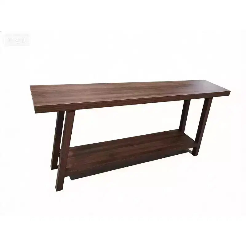 71 Long Tables d'entrée de ferme à 2 niveaux - Table de canapé rectangulaire derrière le canapé, Consoles d'appoint pour entrée, foyer, salon
