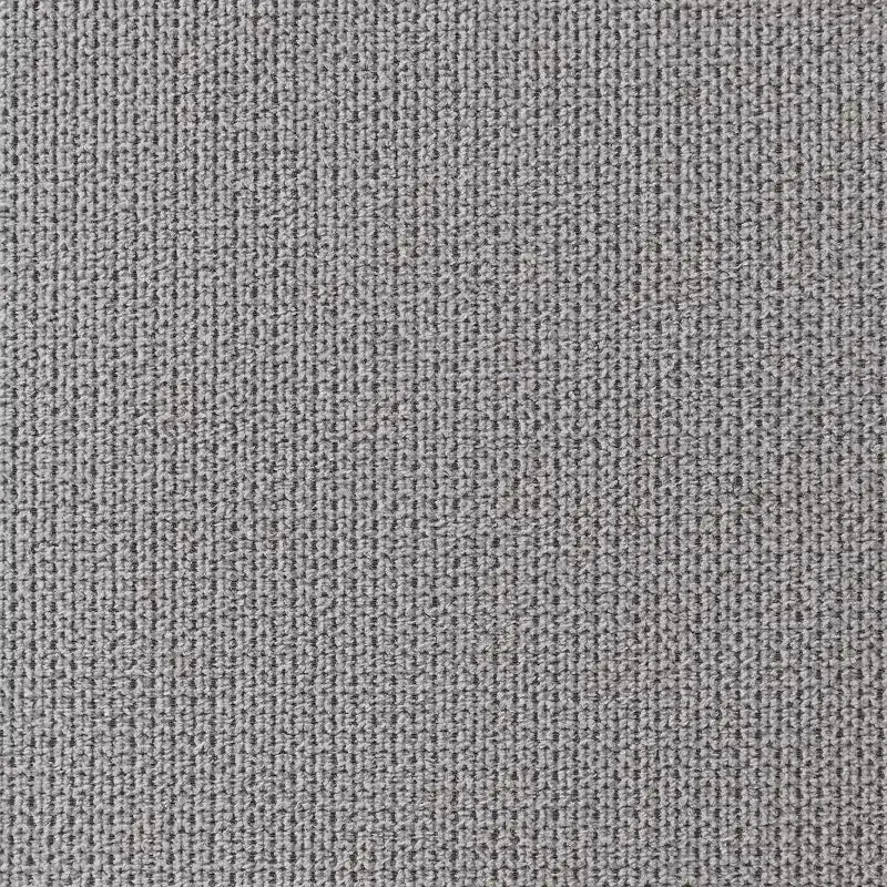 Lot de 2 chaises de salle à manger avec accoudoirs en fer et tissu rembourré